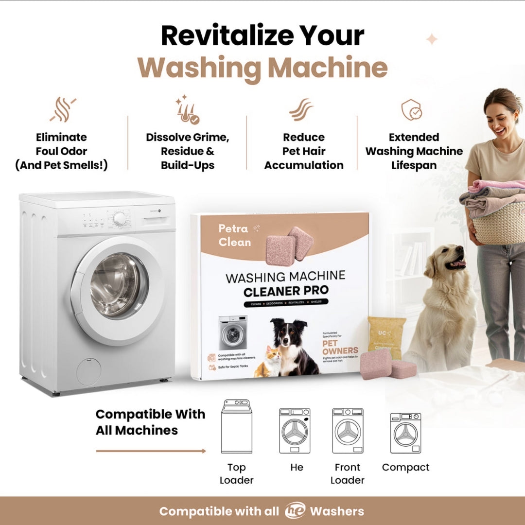PetraClean™ – Pet Hair Washer Tablets